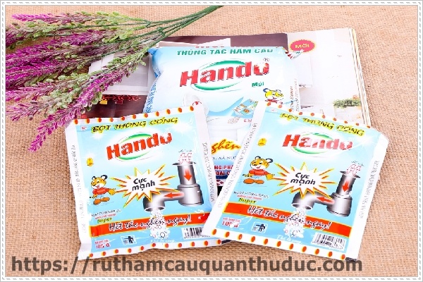 Bột th&ocirc;ng bồn cầu Hando
