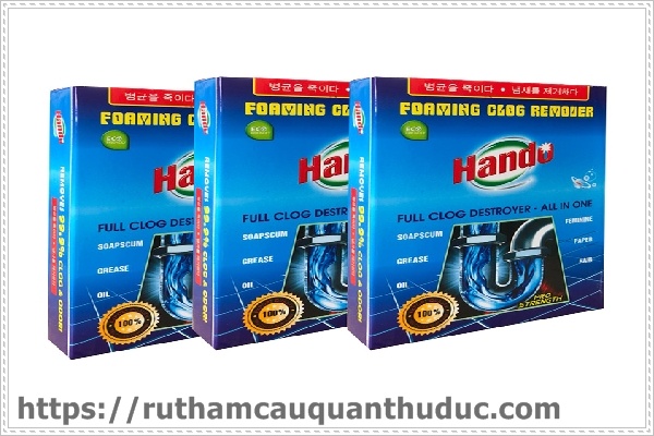 Thuốc th&ocirc;ng bồn cầu nghẹt hiệu quả
