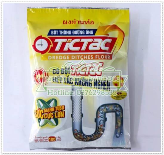 Thông bồn cầu bằng bột chi phí thấp hiệu quả cao