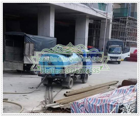 Dịch vụ h&uacute;t hầm cầu của c&ocirc;ng ty ch&uacute;ng t&ocirc;i