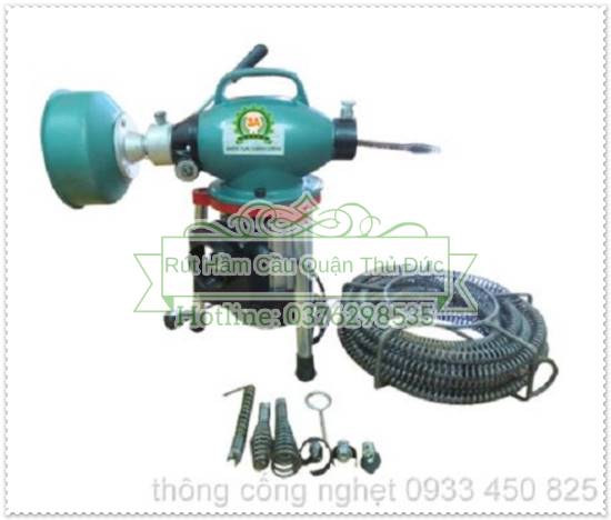 Máy thông bồn cầu hiệu quả tiết kiệm chi phí